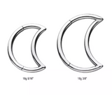 Titanium Crescent Moon Clicker