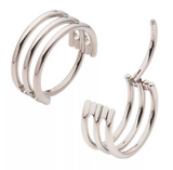 Titanium Triple Hoop Clicker