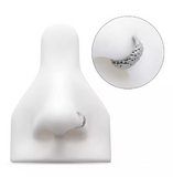Titanium Hammered Pattern Side Clicker