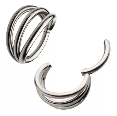 Titanium Triple Fan Out Design Clicker