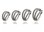 Titanium Triple Fan Out Design Clicker