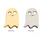 14K Gold Threadless Ghost Top (2 colors)