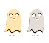 14K Gold Threadless Ghost Top (2 colors)