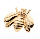 14K Gold Threadless Large Bee Top (2 colors)