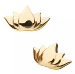 14K Gold Threadless Lotus Top