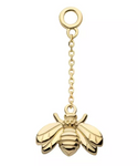 14K Gold Bee Charms (2 options)