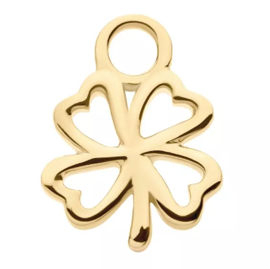 14K Gold Clover Charms (2 options)
