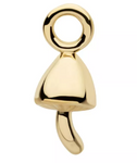 14K Gold Mushroom Charm