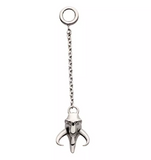 14K White Gold Star Wars Mythosaur Dangle Charm
