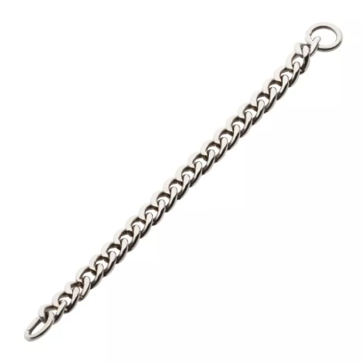 Titanium 2.1mm Curb Chain with Ring (6 lengths)