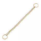 14K Gold Curb Chain with Ring (8 lengths)