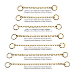 14K Gold Rolo Chain (3 colors, 7 lengths)