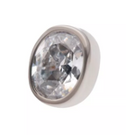 Titanium Bezel Set CZ Oval Shape Top (2 options)