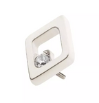 Titanium Diamond Shape CZ Top (2 options)