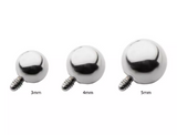 Titanium Ball Top (2 options, 5 sizes)