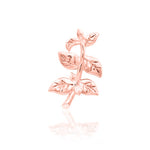 14K Gold Basil Threadless End