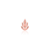 14k Gold Fernanda Leaf Threadless End