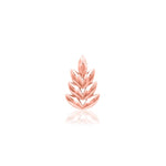 14K Gold Forest Threadless End