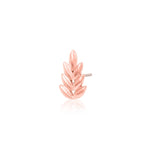 14K Gold Forest Threadless End