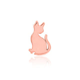 14K Gold Juni-Purr Threadless End