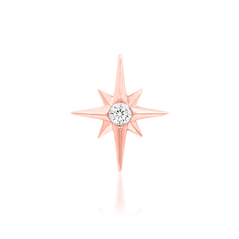 14k Gold Stella Threadless End