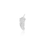 14k Gold Feather Quill Threadless End