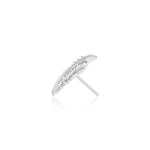 14k Gold Feather Quill Threadless End
