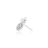 14K Gold Pineapple Threadless End