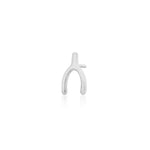14K Gold Wishbone Threadless End