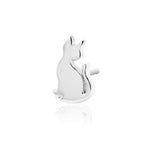 14K Gold Juni-Purr Threadless End