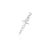 14k Gold Staring Dagger Threadless End