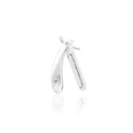 14K Straight Razor Threadless End