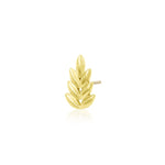 14K Gold Forest Threadless End