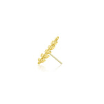 14k Gold Willow Threadless End