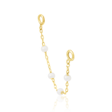 14K Gold Louise Chain with Fresh water Pearls