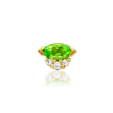 14kt Gold Meri Kryptonite Threadless End