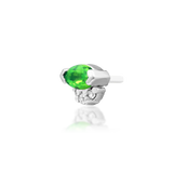 14kt Gold Meri Kryptonite Threadless End