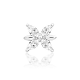 14K Gold Lilliana CZ Threadless End