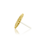 14K Gold Victor Threadless End