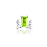 14kt Gold Alcina Kryptonite Threadless End