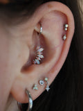 14K Gold Aurelia Threadless End