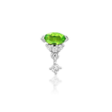 14kt Gold Rilian Kryptonite Threadless End