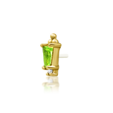 14kt Gold Nixie Kryptonite Threadless End