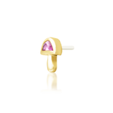 14K Gold Amanita Threadless End