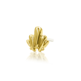 14KT Gold Flourish Threadless End
