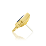 14kt Gold Esmeralda Threadless End