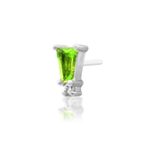 14kt Gold Varsha Kryptonite Threadless End