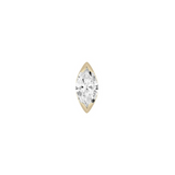 14K Gold Origin Threadless End