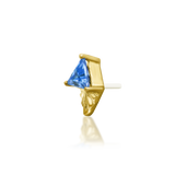 14kt Gold Selene Tanzanite Threadless End