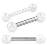 Titanium Threadless Nipple Barbell